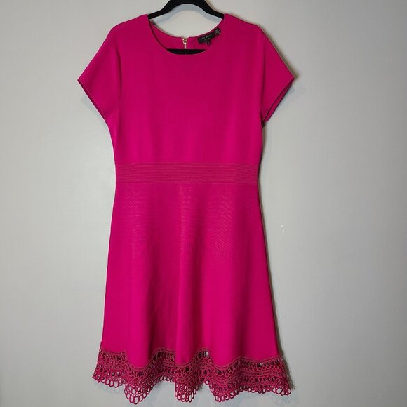 Ted Baker Womens Dress Lace Trim Party Birthday Size 5 10 US Ellijo Wedding - Picture 1 of 12